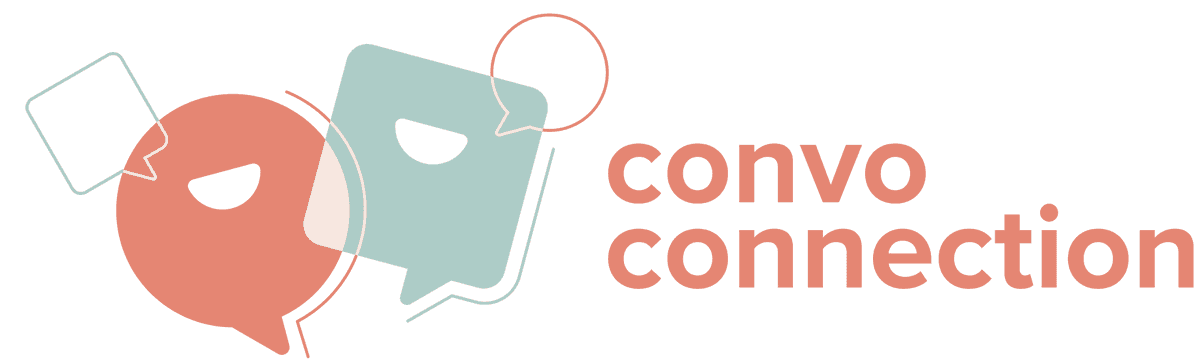 Convo Connection logo lockup Convo Connection logo lockup